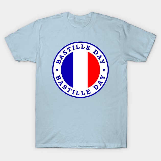 Bastille Day T-Shirt by Lyvershop